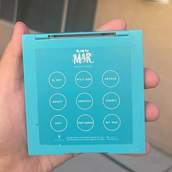 MAR Eyeshadow Palette Colourpop - Picture 3 of 5